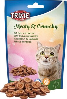 Trixie meaty &amp; crunchy kip / makreel glutenvrij