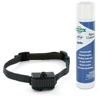 Petsafe blaf halsband met spray geurloos voor kleine honden Petsafe blaf halsband met spray geurloos voor kleine honden