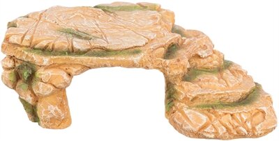 Trixie rotsplateau met schuilplaats polyesterhars beige Trixie rotsplateau met schuilplaats polyesterhars beige
