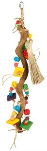 Trixie natuurspeelgoed schorshout / riet / zeegras / hout Trixie natuurspeelgoed schorshout / riet / zeegras / hout