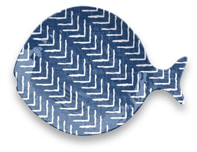 Tarhong voerschaal kat oasis melamine indigo blauw Tarhong voerschaal kat oasis melamine indigo blauw