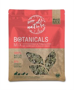 Bunny nature botanicals maxi mix frambozenblad / bloemkoolbloesem Bunny nature botanicals maxi mix frambozenblad / bloemkoolbloesem