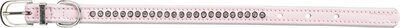 Trixie halsband hond active comfort met strass steentjes leer roze Trixie halsband hond active comfort met strass steentjes leer roze