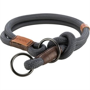 Trixie halsband hond be nordic slip halsband donkergrijs / bruin Trixie halsband hond be nordic slip halsband donkergrijs / bruin