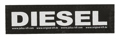 Julius k9 labels voor power-harnas / tuig diesel Julius k9 labels voor power-harnas / tuig diesel