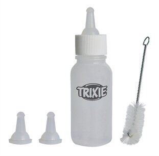 Trixie zuigflesje voedingsset inclusief borstel Trixie zuigflesje voedingsset inclusief borstel