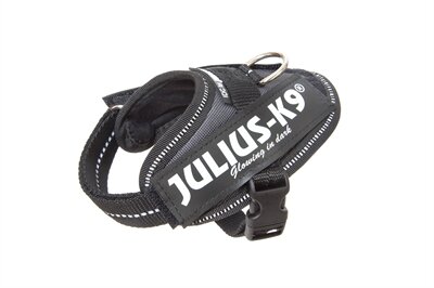 Julius k9 idc power-harnas / tuig voor labels antraciet Julius k9 idc power-harnas / tuig voor labels antraciet
