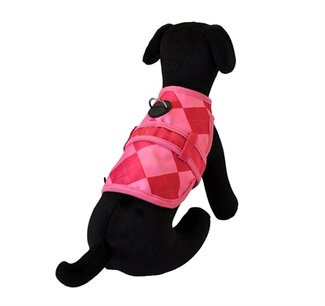 Martin hondentuig harnas avantgarde preppy roze Martin hondentuig harnas avantgarde preppy roze
