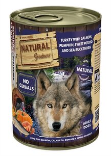 Natural greatness turkey / salmon / pumpkin / sweet potato Natural greatness turkey / salmon / pumpkin / sweet potato