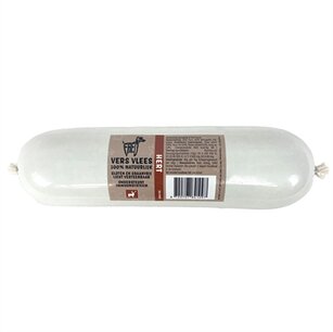 Freds gestoomd vers vlees worst hert graan en glutenvrij Freds gestoomd vers vlees worst hert graan en glutenvrij