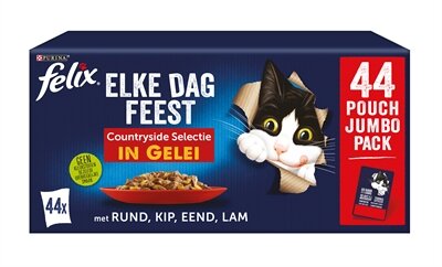 Felix elke dag feest countryside selectie rund / kip / eend / lam Felix elke dag feest countryside selectie rund / kip / eend / lam