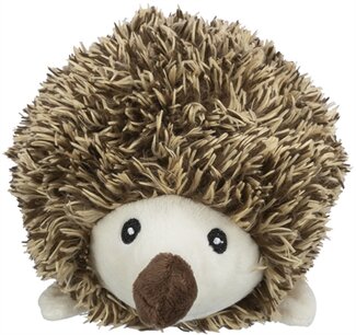 Trixie hondenspeelgoed bal egel met geluid pluche / rubber Trixie hondenspeelgoed bal egel met geluid pluche / rubber